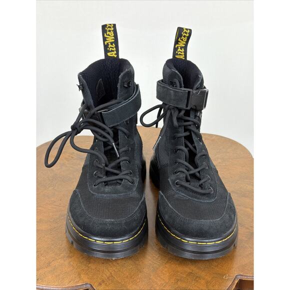 Dr Martens Black Combs Tech Mixed Material Boot Mens Size 8 main image 8